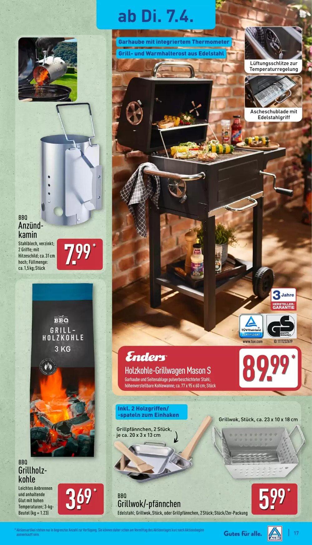 Aldi Nord Prospekt (ab 07.04.2026) zum Blättern - Seite 17