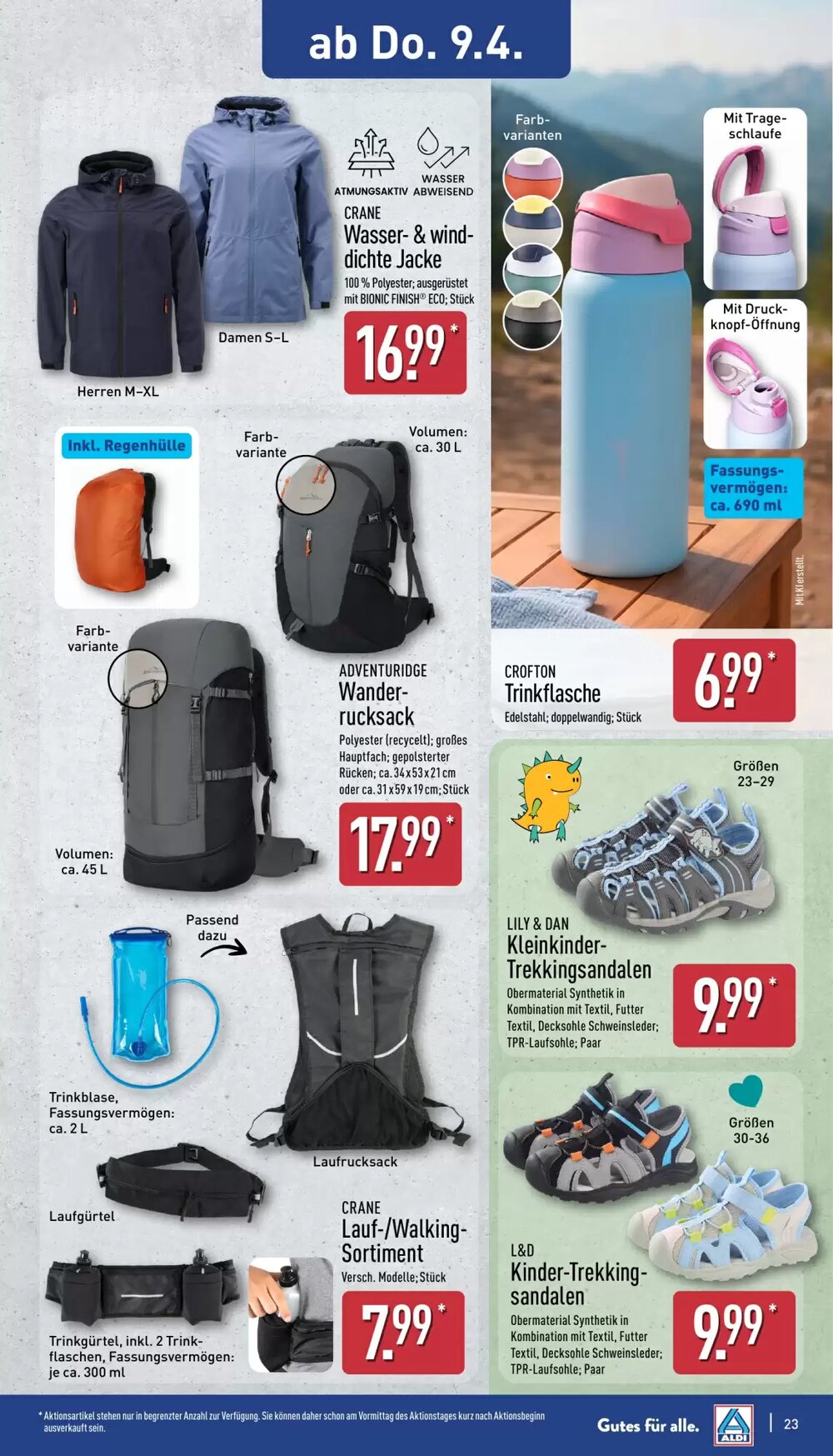 Aldi Nord Prospekt (ab 07.04.2026) zum Blättern - Seite 23