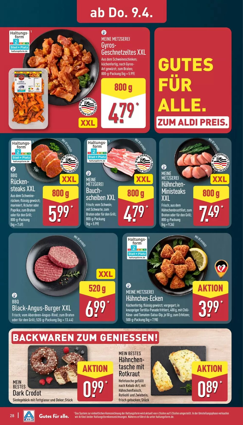 Aldi Nord Prospekt (ab 07.04.2026) zum Blättern - Seite 28