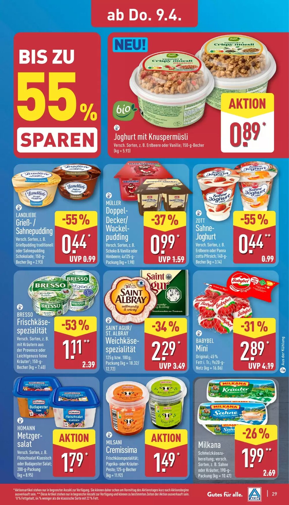 Aldi Nord Prospekt (ab 07.04.2026) zum Blättern - Seite 29