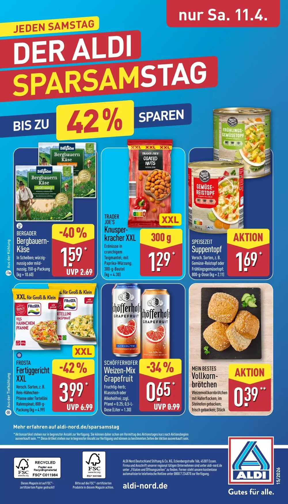Aldi Nord Prospekt (ab 07.04.2026) zum Blättern - Seite 32