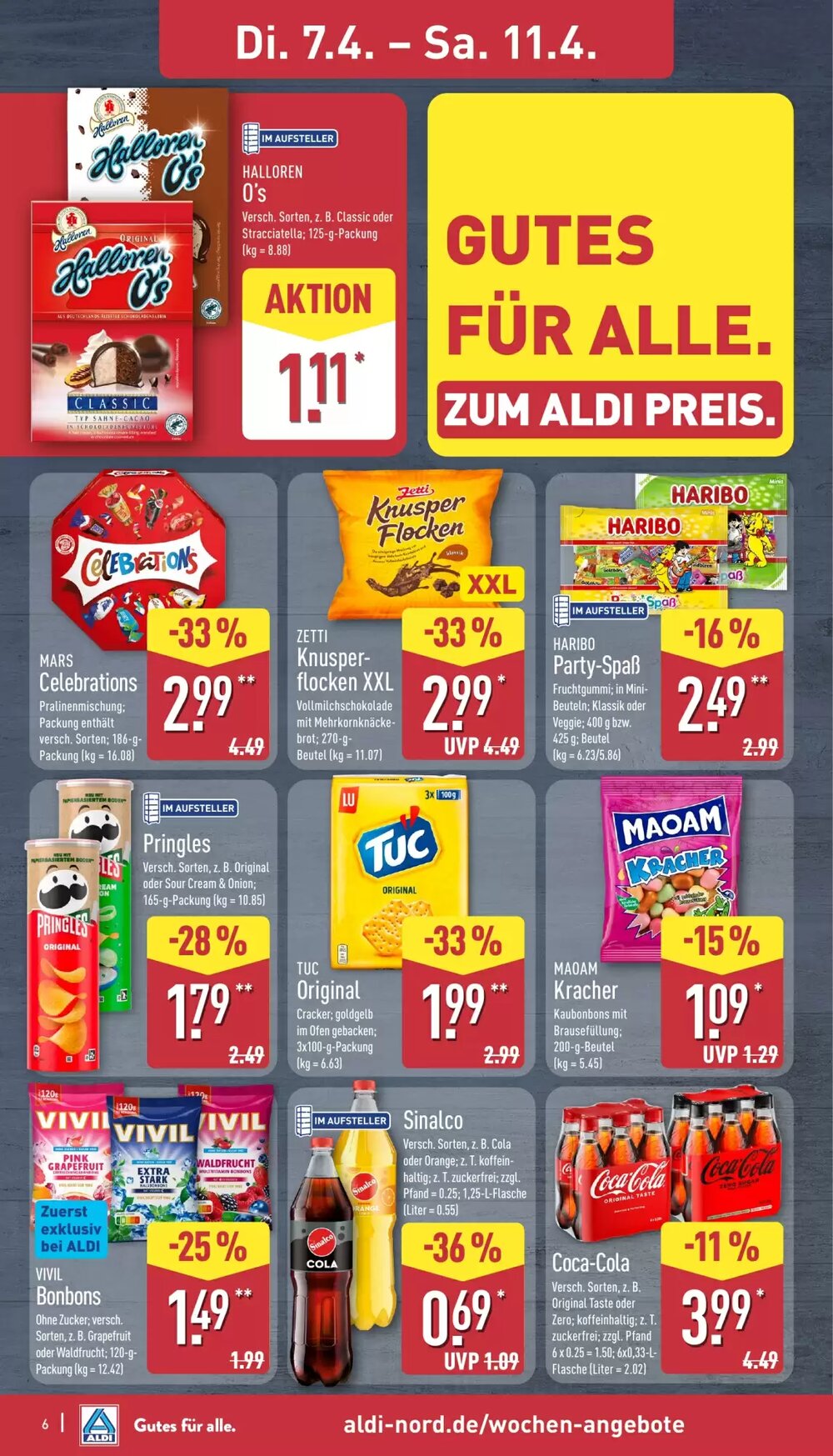 Aldi Nord Prospekt (ab 07.04.2026) zum Blättern - Seite 6