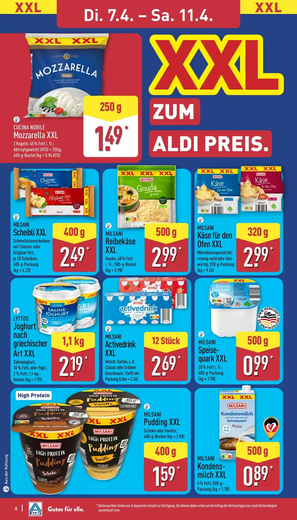 Aldi Nord Prospekt (ab 07.04.2026) zum Blättern - Seite 8