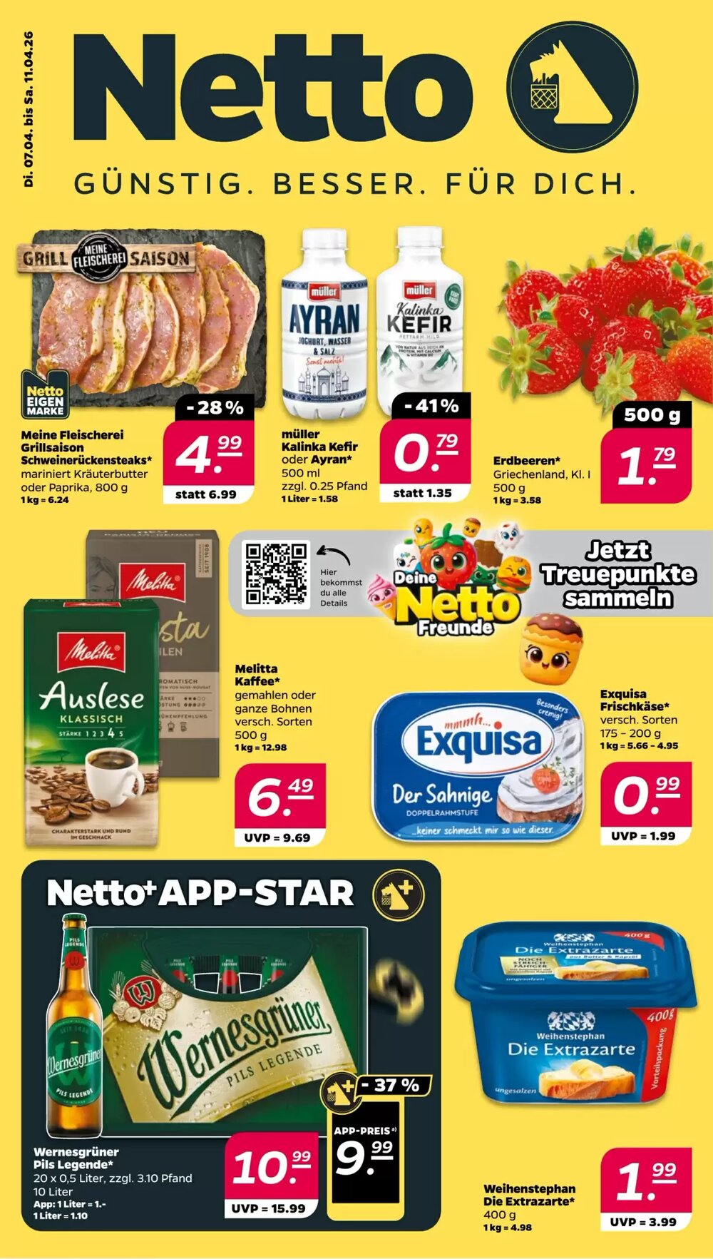 NETTO Prospekt (ab 07.04.2026) zum Blättern - Seite 1