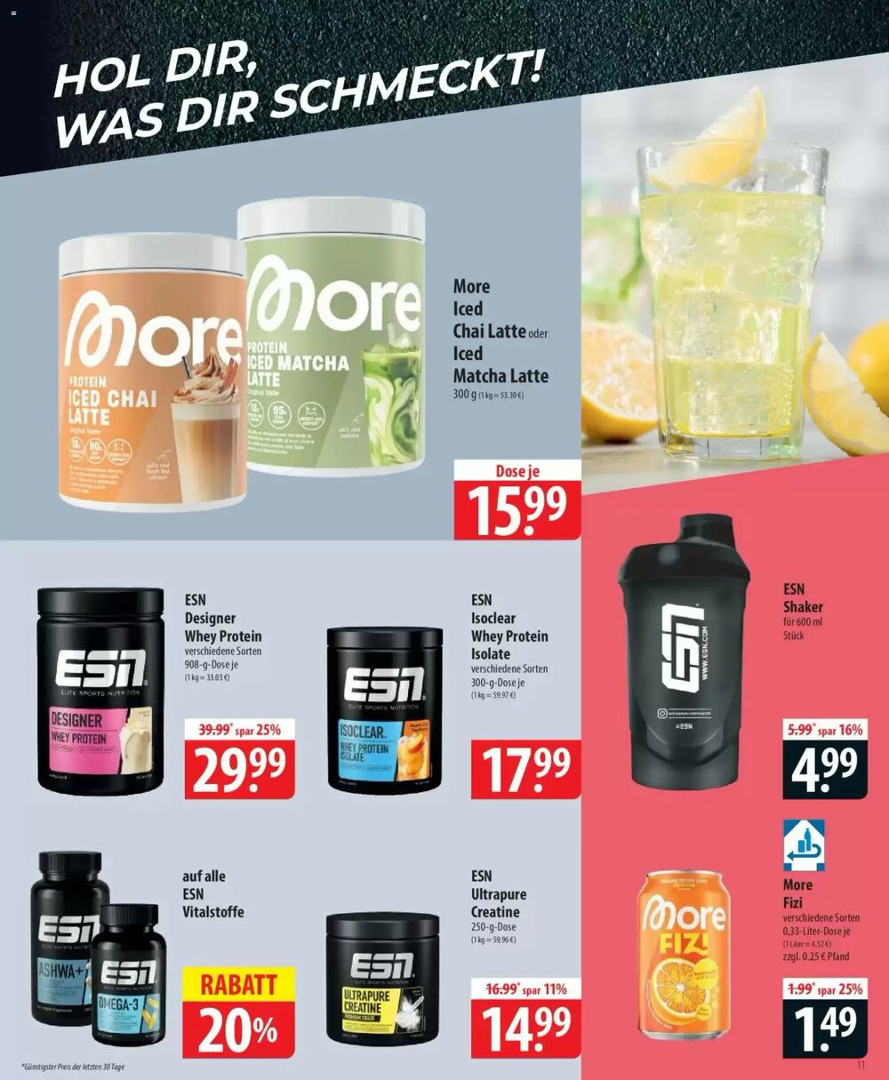 Famila Nord Ost Prospekt (ab 07.04.2026) zum Blättern - Seite 11