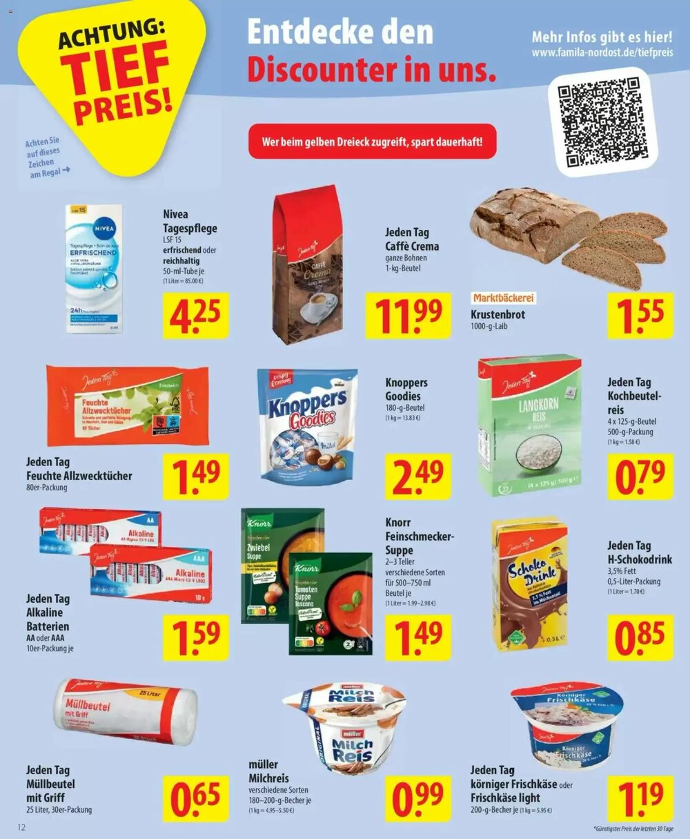 Famila Nord Ost Prospekt (ab 07.04.2026) zum Blättern - Seite 12