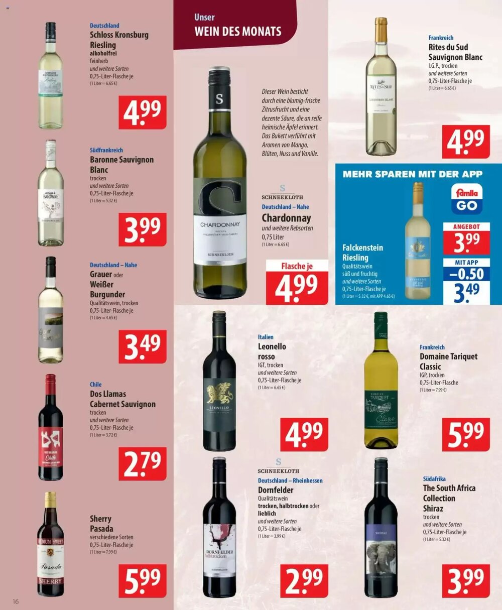 Famila Nord Ost Prospekt (ab 07.04.2026) zum Blättern - Seite 16