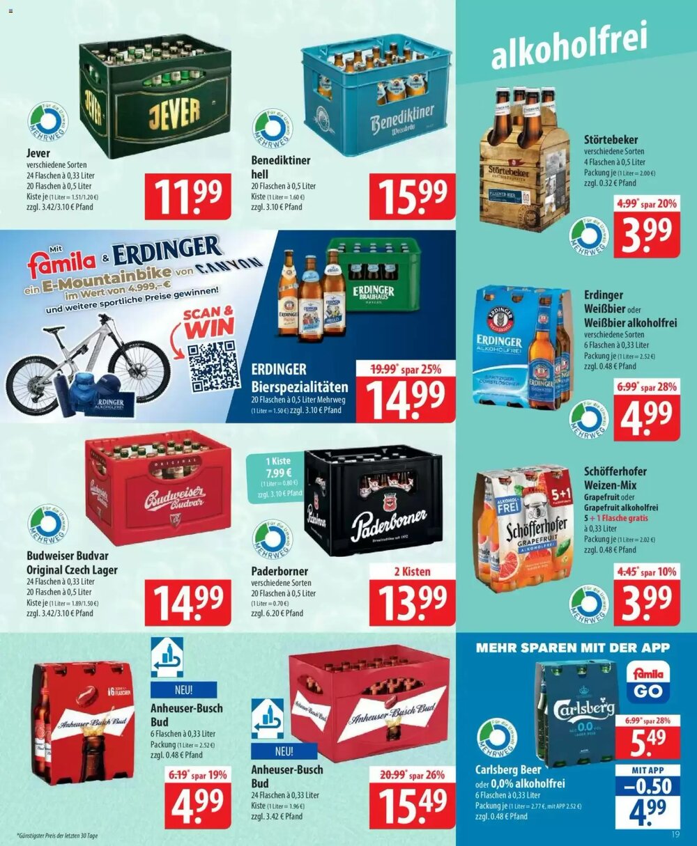 Famila Nord Ost Prospekt (ab 07.04.2026) zum Blättern - Seite 19