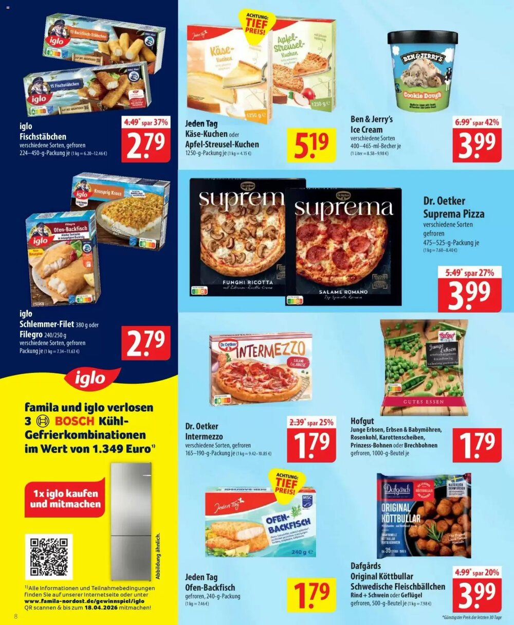 Famila Nord Ost Prospekt (ab 07.04.2026) zum Blättern - Seite 8
