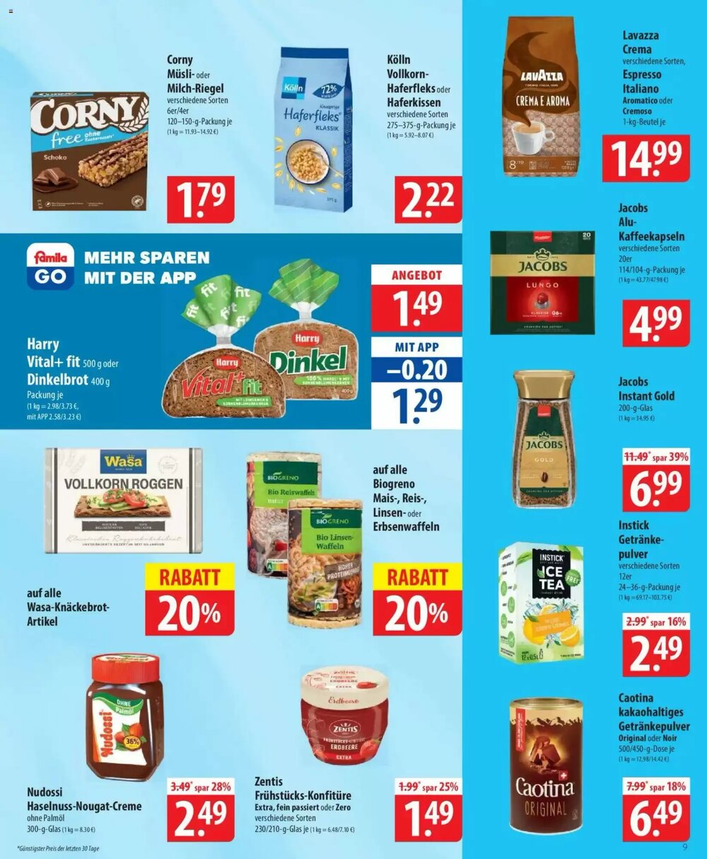 Famila Nord Ost Prospekt (ab 07.04.2026) zum Blättern - Seite 9