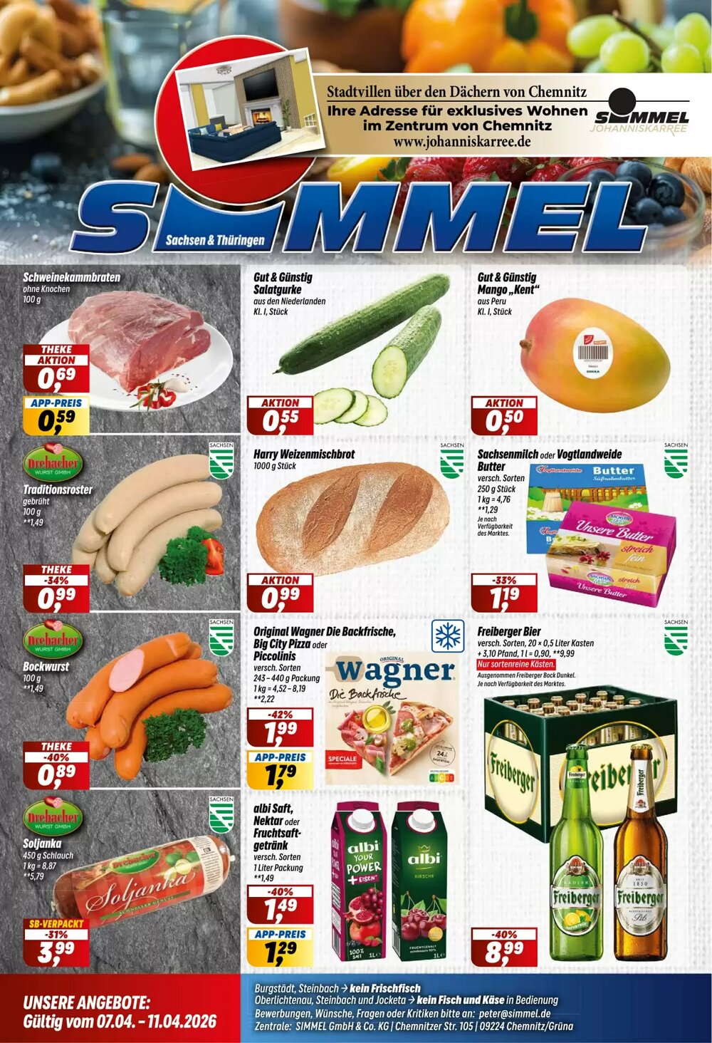 Simmel Prospekt (ab 07.04.2026) zum Blättern - Seite 1