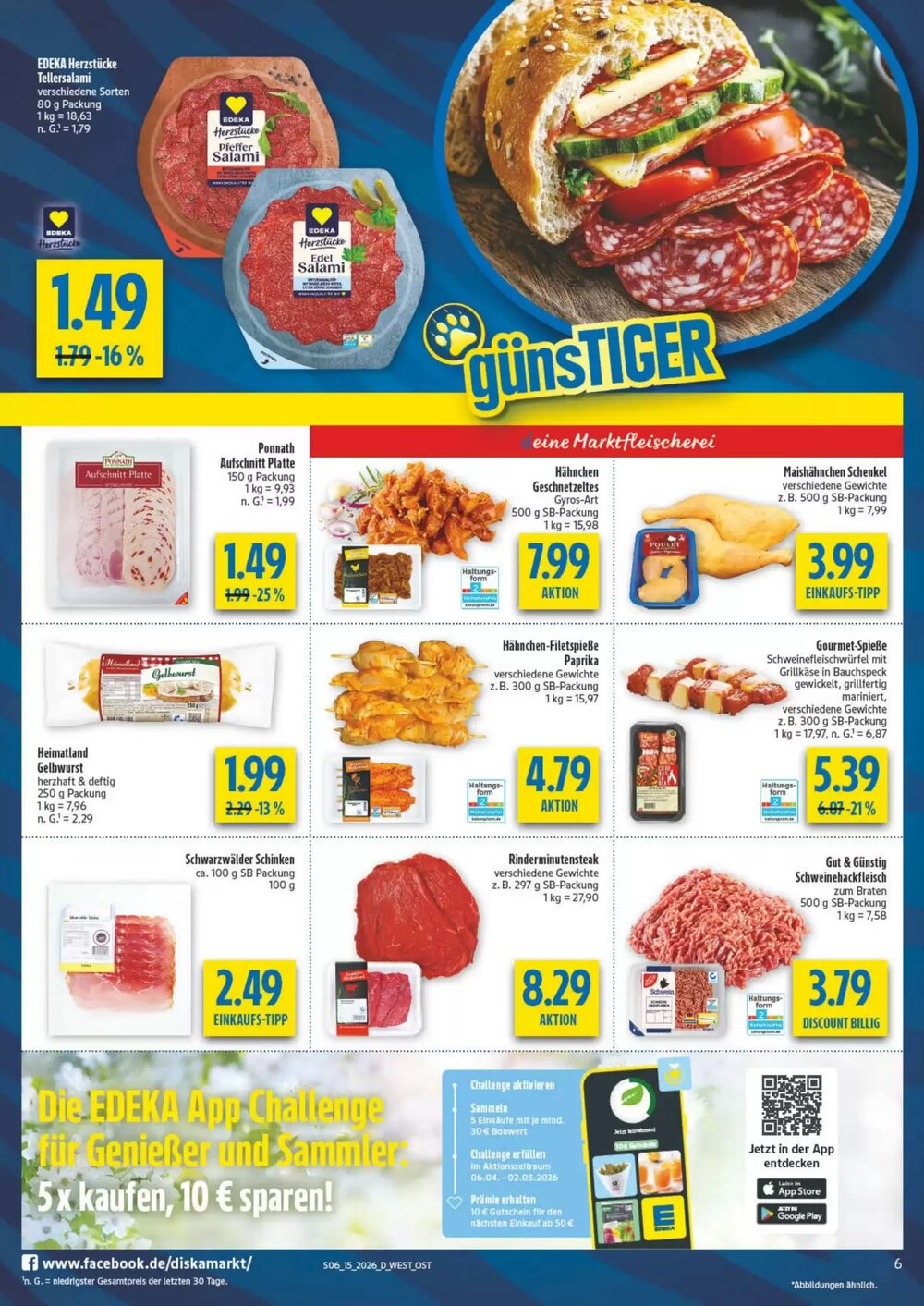 diska Prospekt (ab 07.04.2026) zum Blättern - Seite 6