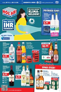 Hol'ab Getränkemarkt Prospekt (ab 07.04.2026) zum Blättern