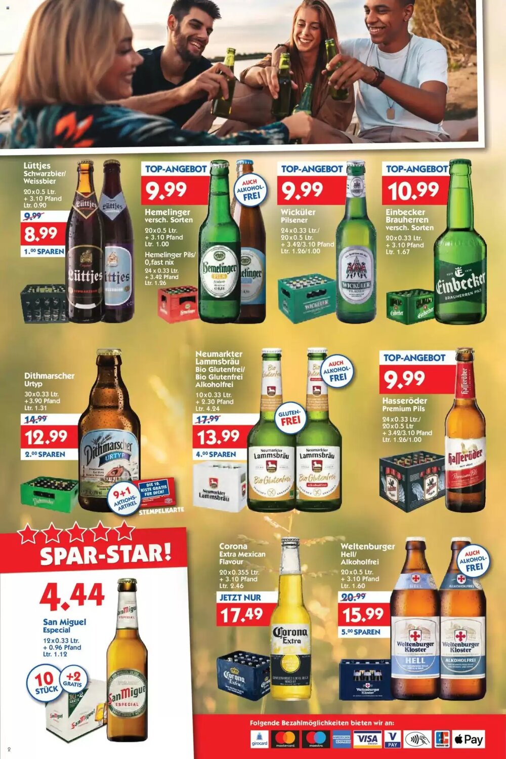 Hol'ab Getränkemarkt Prospekt (ab 07.04.2026) zum Blättern - Seite 2