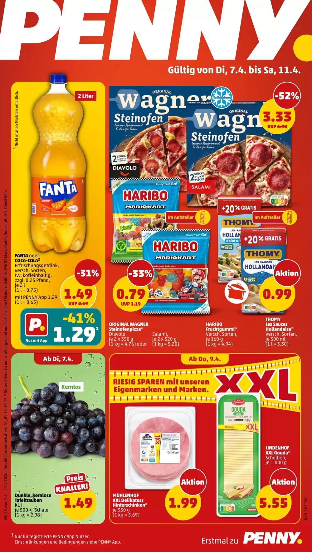 PENNY Prospekt (ab 07.04.2026) zum Blättern - Seite 1