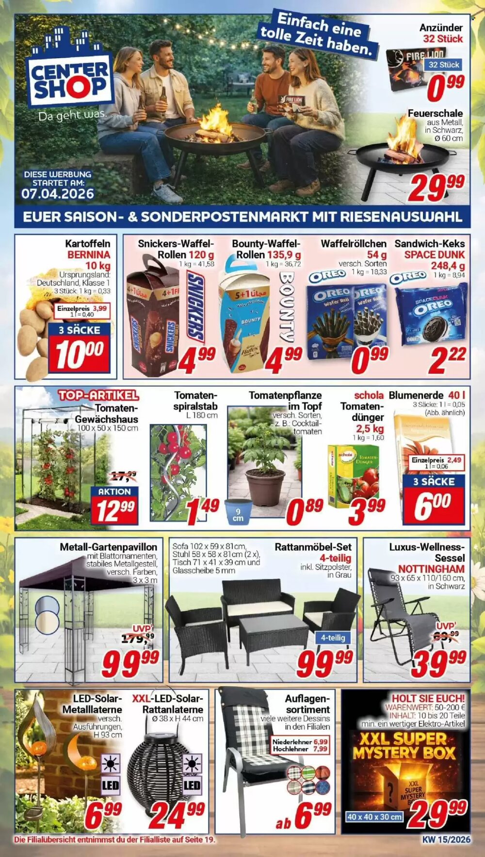 CENTERSHOP Prospekt (ab 07.04.2026) zum Blättern - Seite 1
