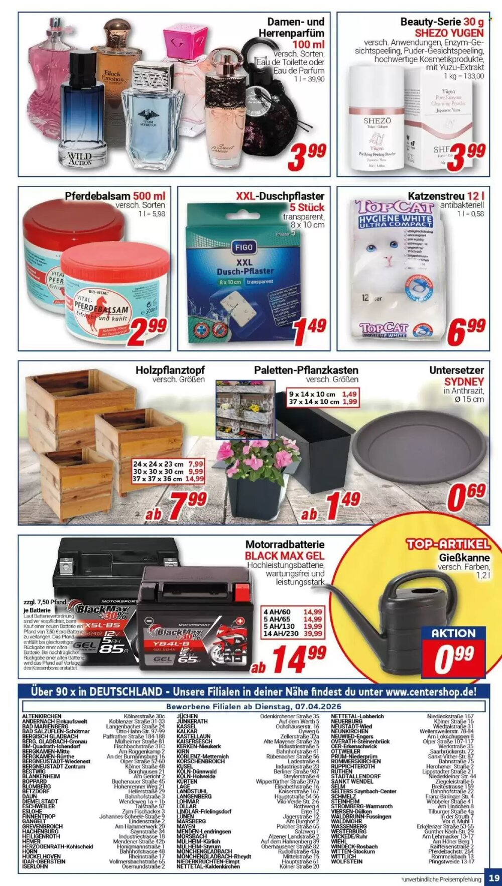 CENTERSHOP Prospekt (ab 07.04.2026) zum Blättern - Seite 19