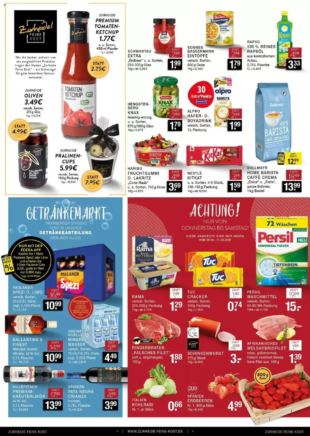 Edeka Zurheide Prospekt (ab 07.04.2026) zum Blättern - Seite 8