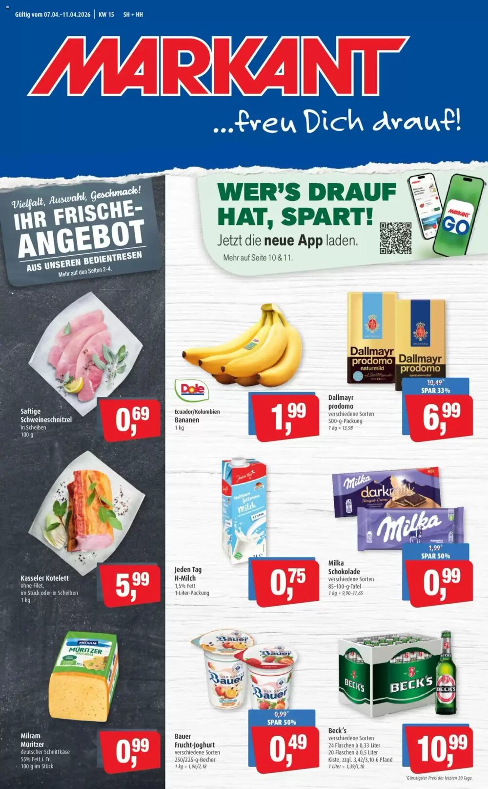 Markant Prospekt (ab 07.04.2026) zum Blättern - Seite 1