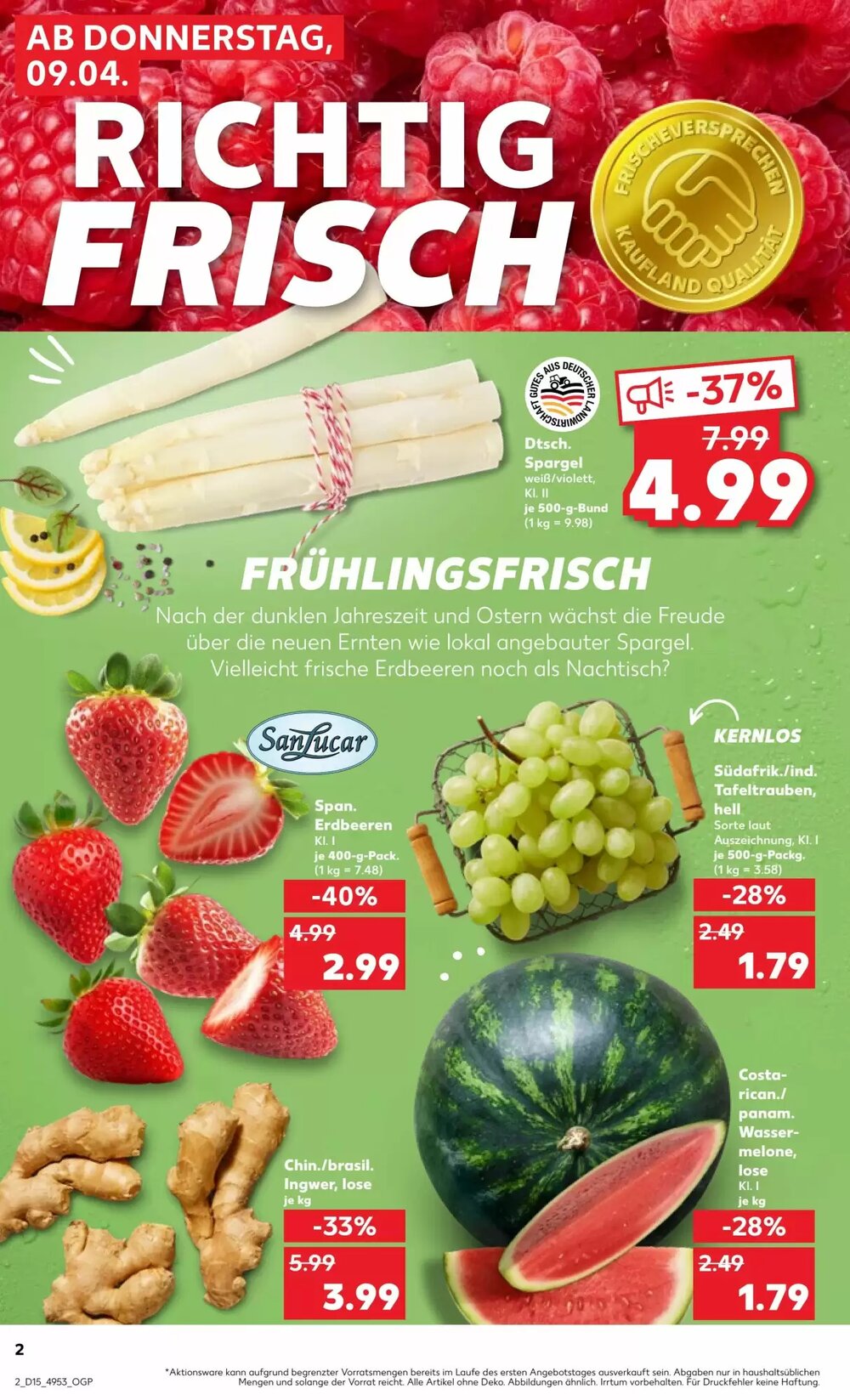 Kaufland Prospekt (ab 07.04.2026) zum Blättern - Seite 14