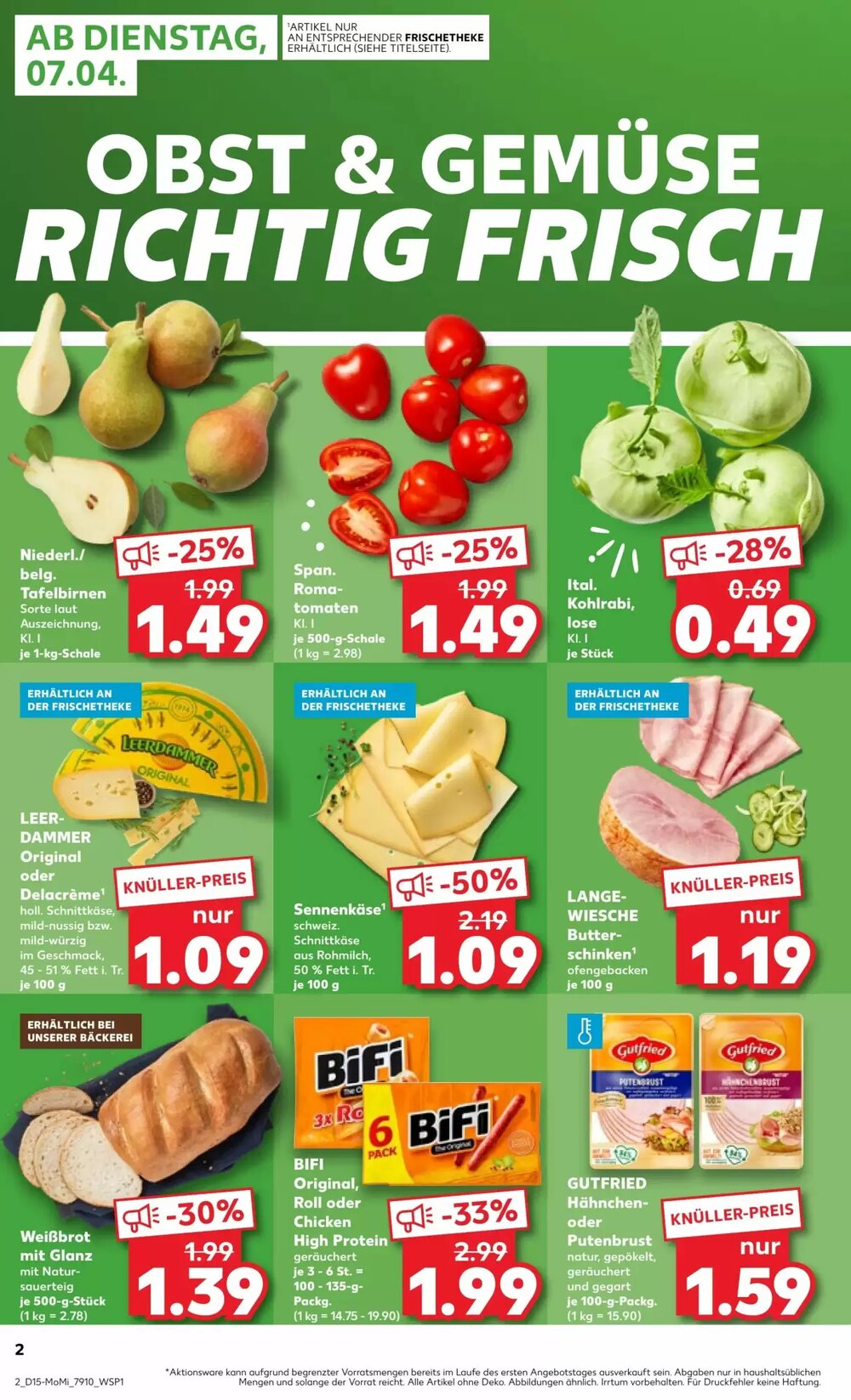 Kaufland Prospekt (ab 07.04.2026) zum Blättern - Seite 2
