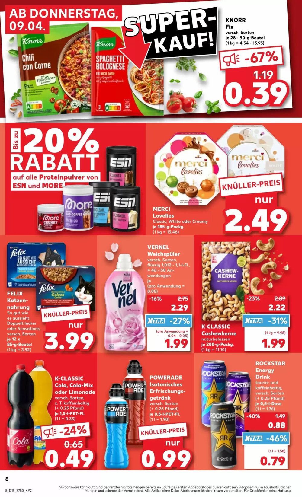 Kaufland Prospekt (ab 07.04.2026) zum Blättern - Seite 20