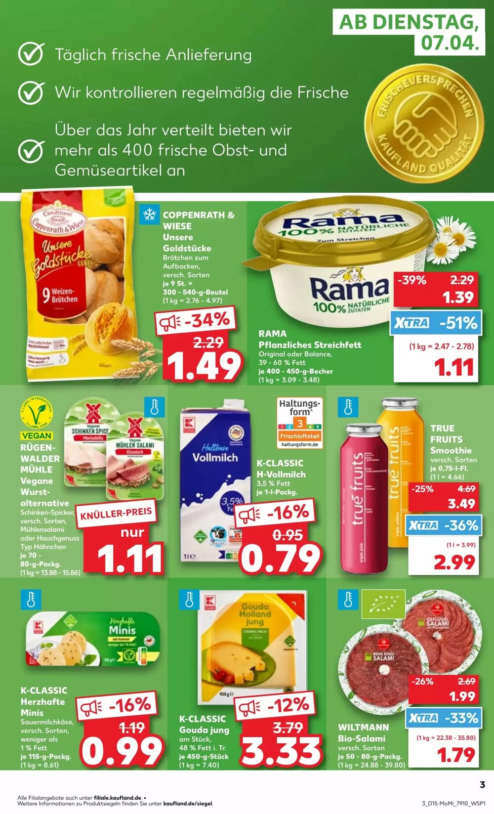 Kaufland Prospekt (ab 07.04.2026) zum Blättern - Seite 3