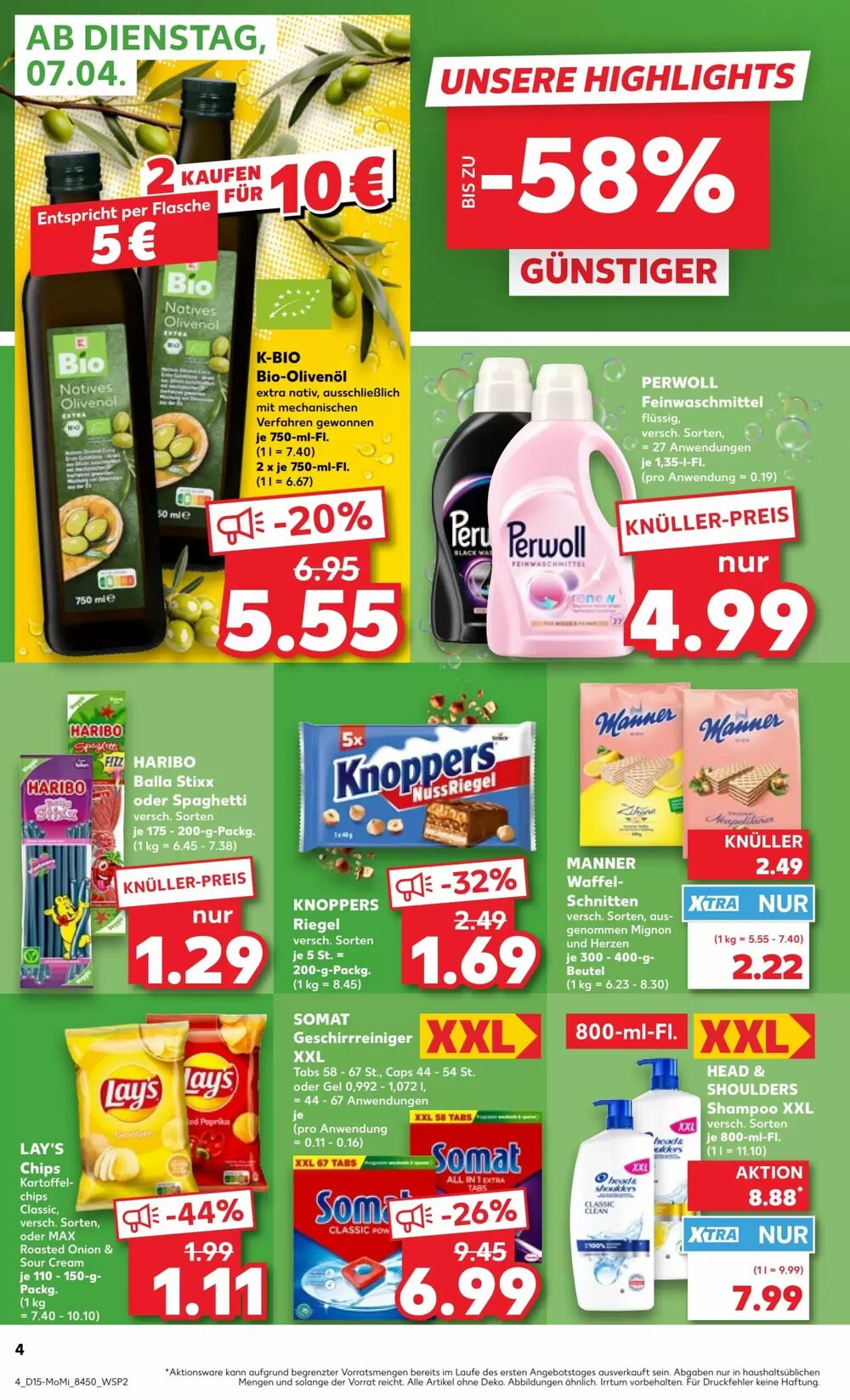 Kaufland Prospekt (ab 07.04.2026) zum Blättern - Seite 4