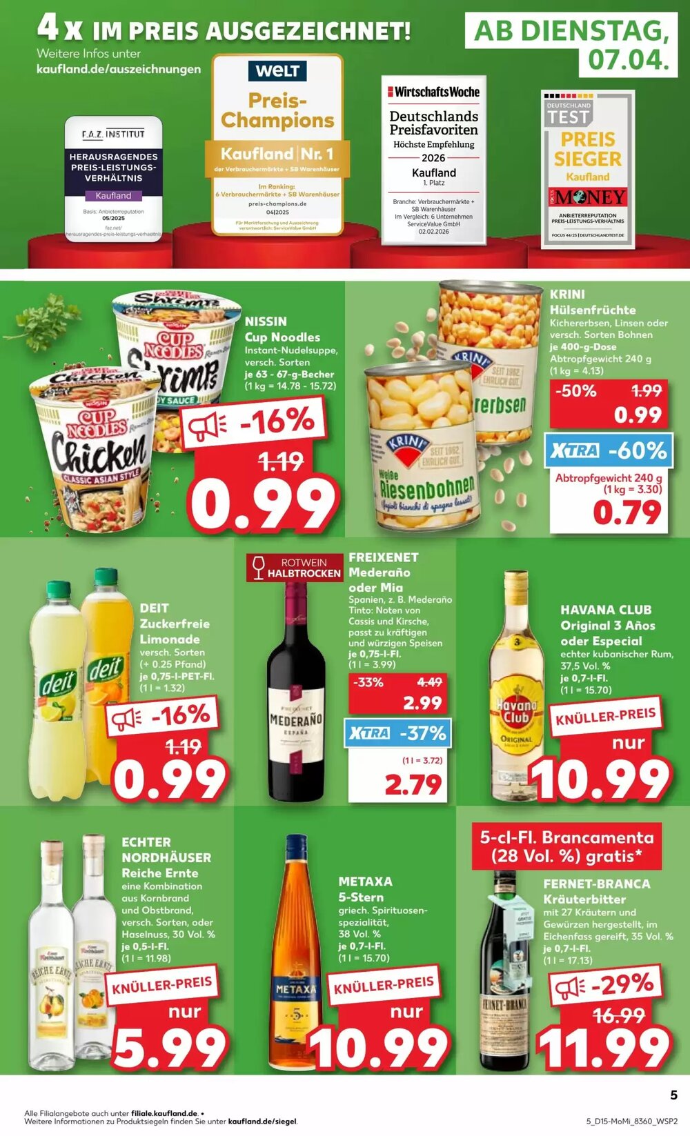 Kaufland Prospekt (ab 07.04.2026) zum Blättern - Seite 5