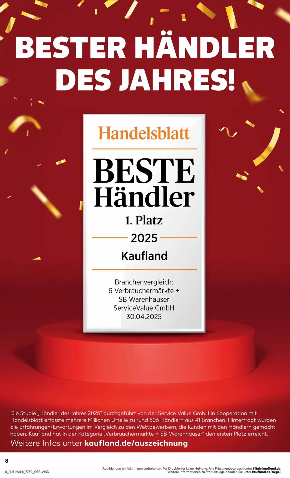 Kaufland Prospekt (ab 07.04.2026) zum Blättern - Seite 8