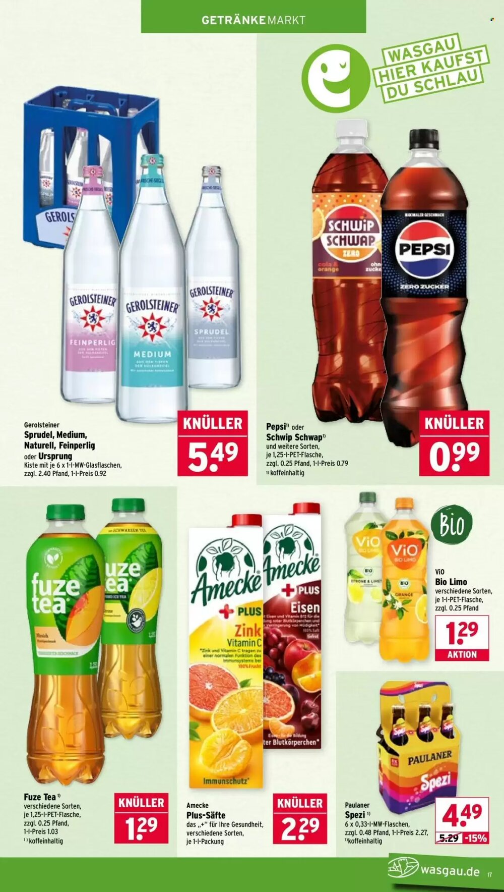 Wasgau Prospekt (ab 07.04.2026) zum Blättern - Seite 17