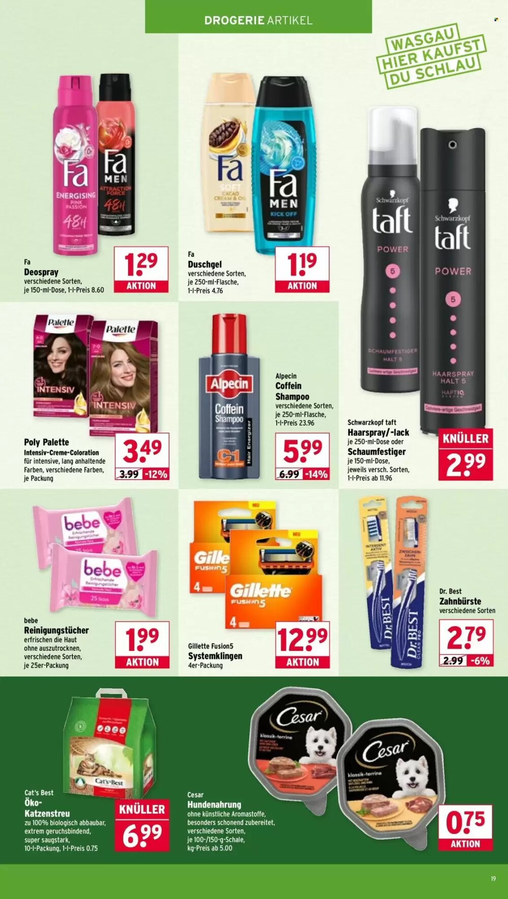 Wasgau Prospekt (ab 07.04.2026) zum Blättern - Seite 19