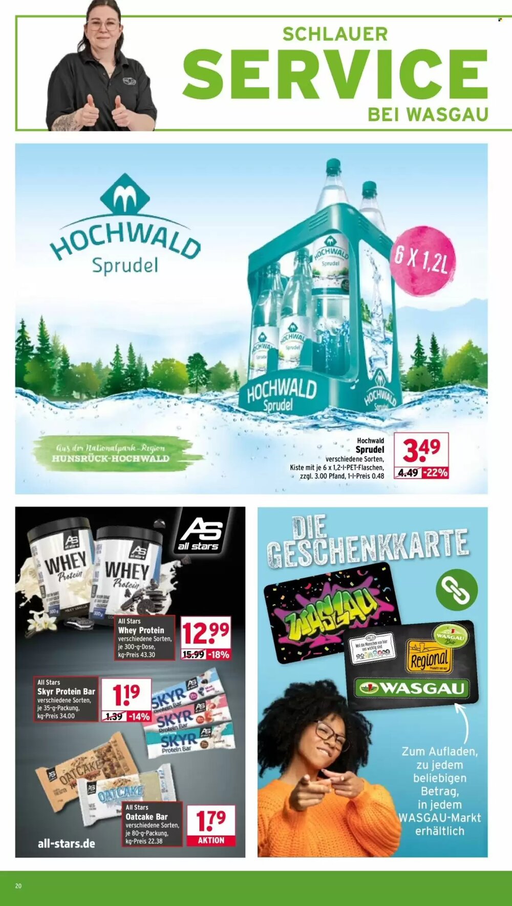 Wasgau Prospekt (ab 07.04.2026) zum Blättern - Seite 20