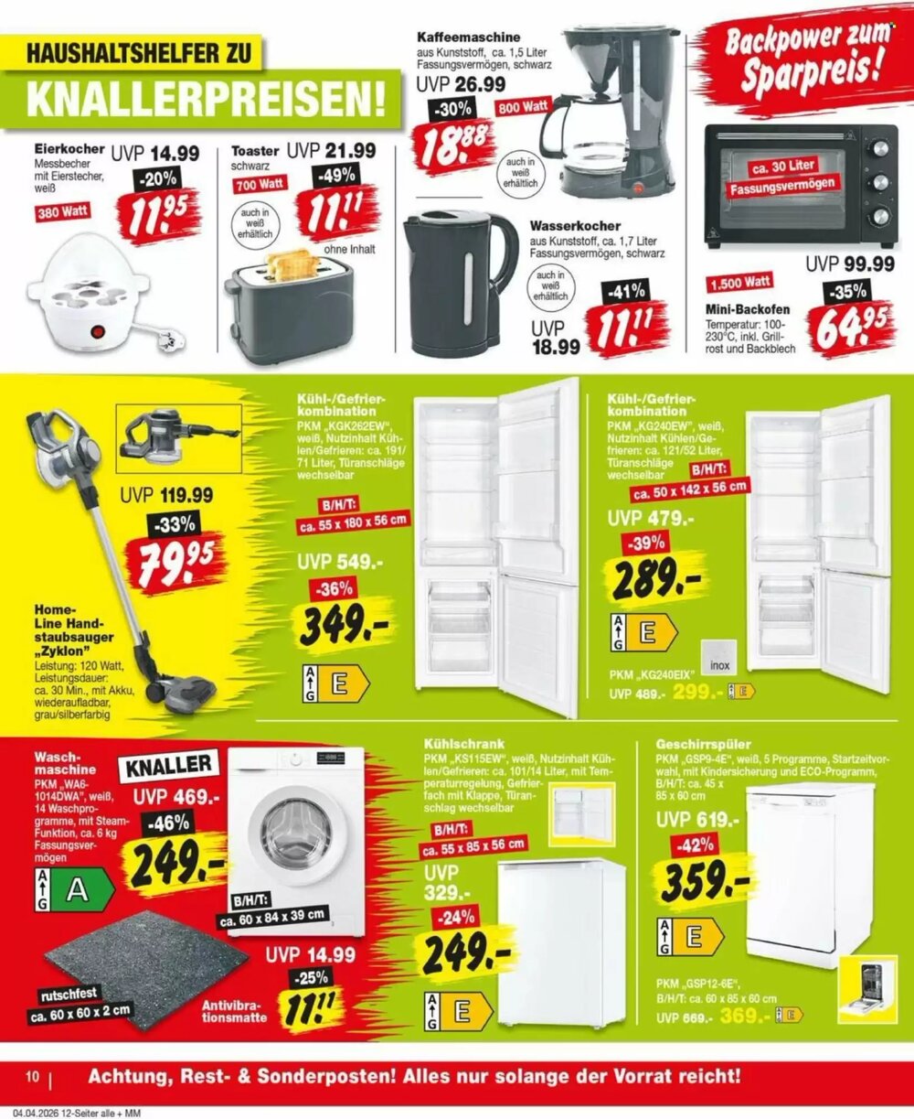 Repo Markt Prospekt (ab 07.04.2026) zum Blättern - Seite 10