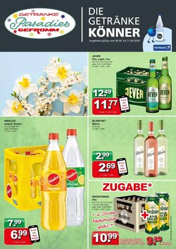Getränkeparadies Gefromm Prospekt (ab 07.04.2026) zum Blättern