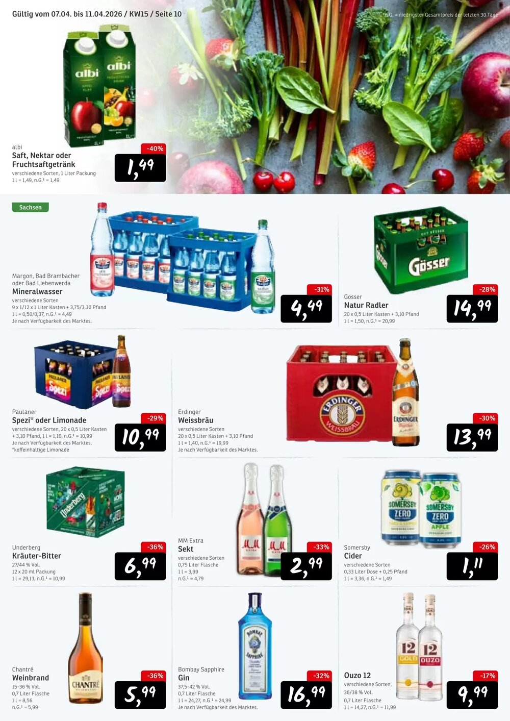 KONSUM Prospekt (ab 07.04.2026) zum Blättern - Seite 10