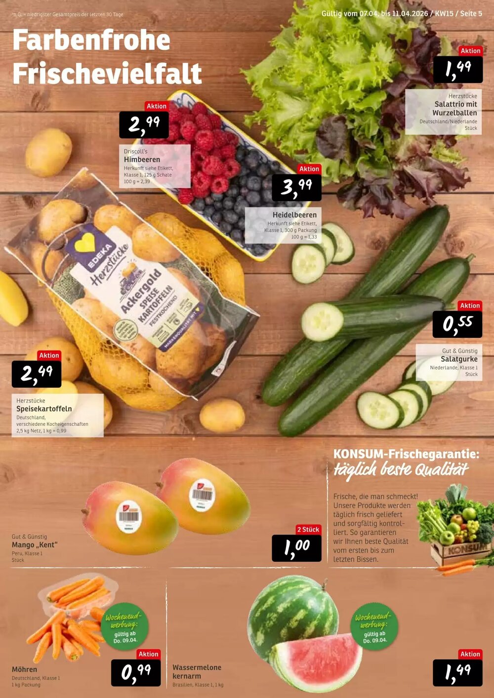 KONSUM Prospekt (ab 07.04.2026) zum Blättern - Seite 5