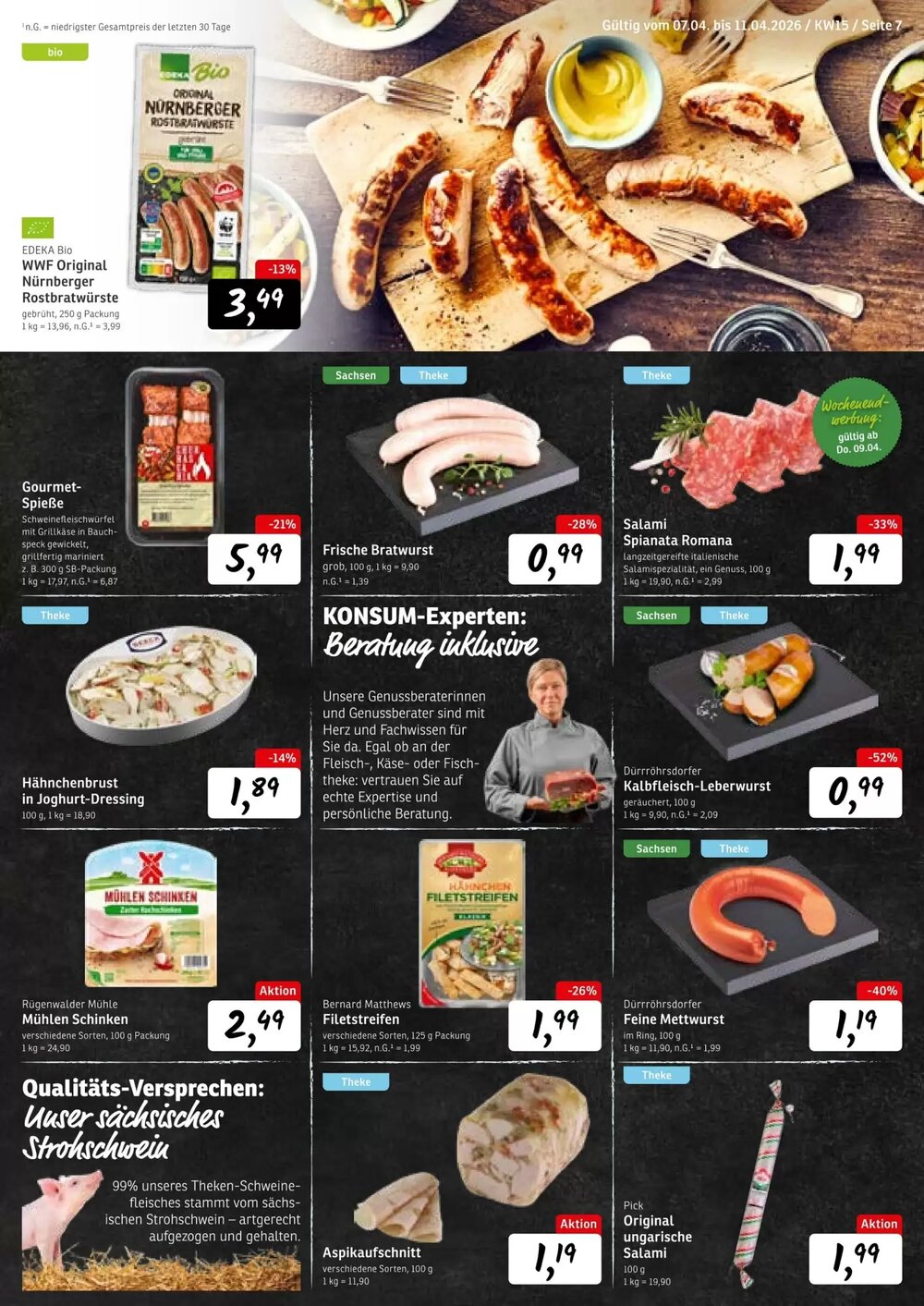 KONSUM Prospekt (ab 07.04.2026) zum Blättern - Seite 7