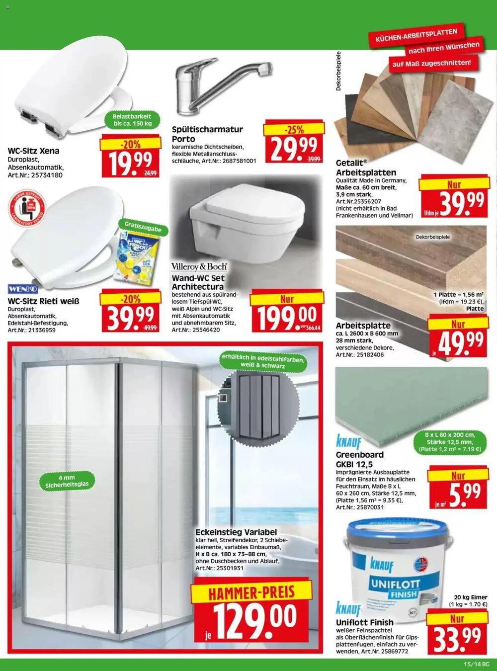 Edeka Herkules Prospekt (ab 07.04.2026) zum Blättern - Seite 14