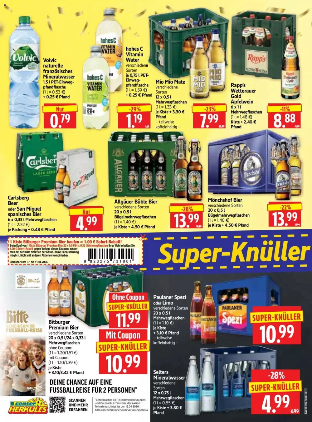 Edeka Herkules Prospekt (ab 07.04.2026) zum Blättern - Seite 12