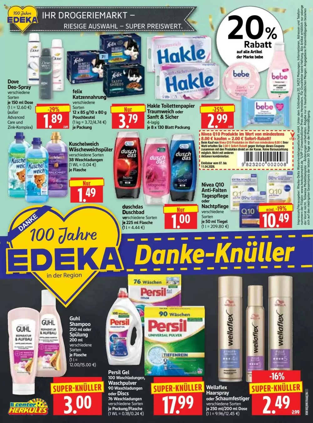 Edeka Herkules Prospekt (ab 07.04.2026) zum Blättern - Seite 17