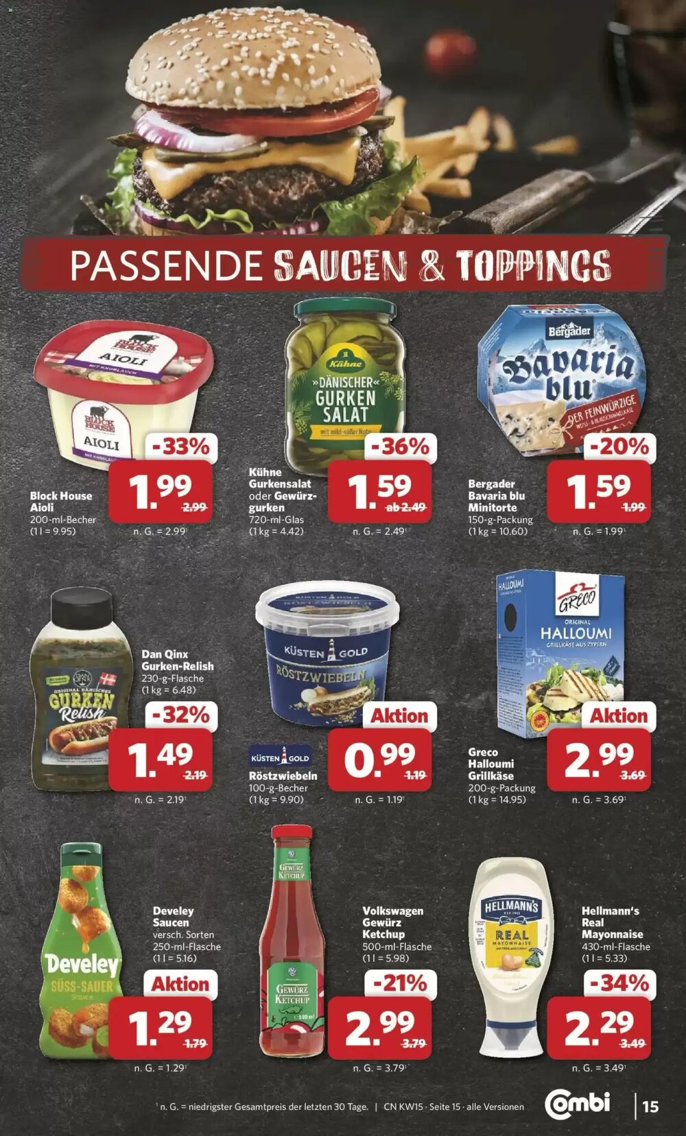Combi Prospekt (ab 07.04.2026) zum Blättern - Seite 15