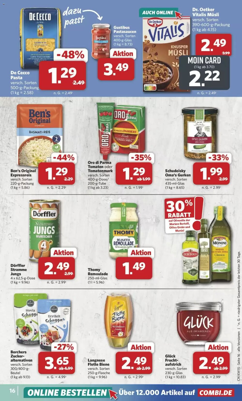 Combi Prospekt (ab 07.04.2026) zum Blättern - Seite 16