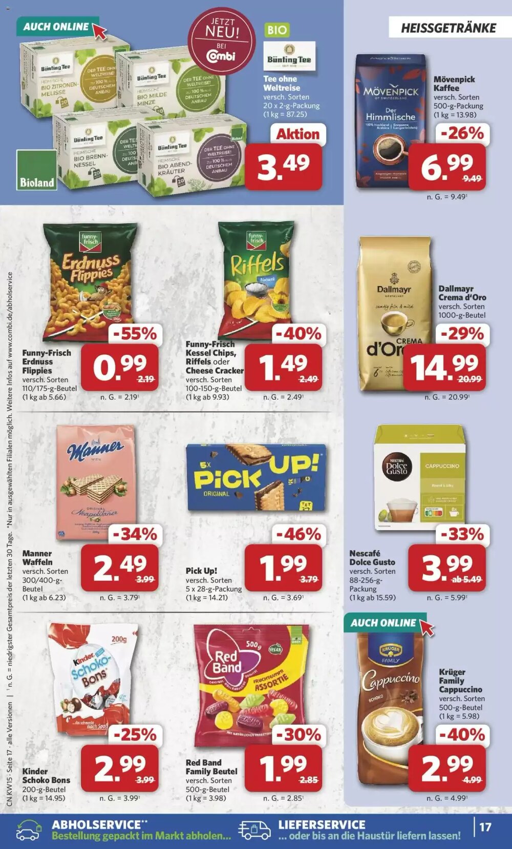 Combi Prospekt (ab 07.04.2026) zum Blättern - Seite 17