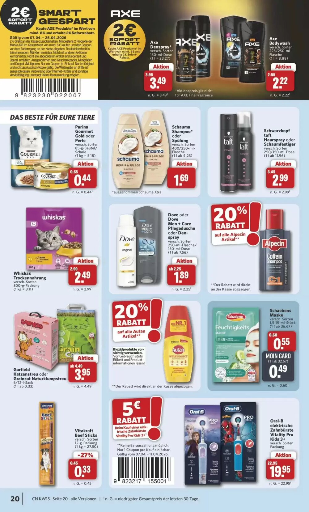 Combi Prospekt (ab 07.04.2026) zum Blättern - Seite 22