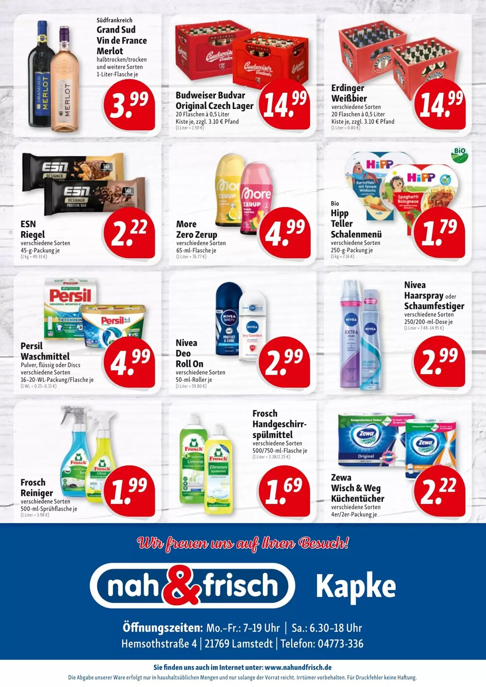 Nah & Frisch Prospekt (ab 07.04.2026) zum Blättern - Seite 12