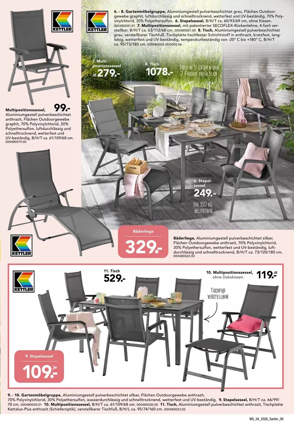 Möbel Wallach Prospekt (ab 07.04.2026) zum Blättern - Seite 9