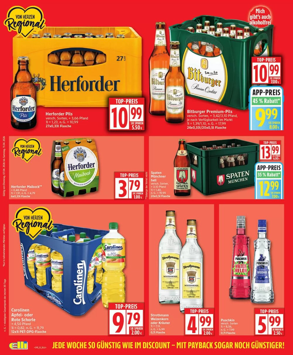 Elli Markt Prospekt (ab 07.04.2026) zum Blättern - Seite 12