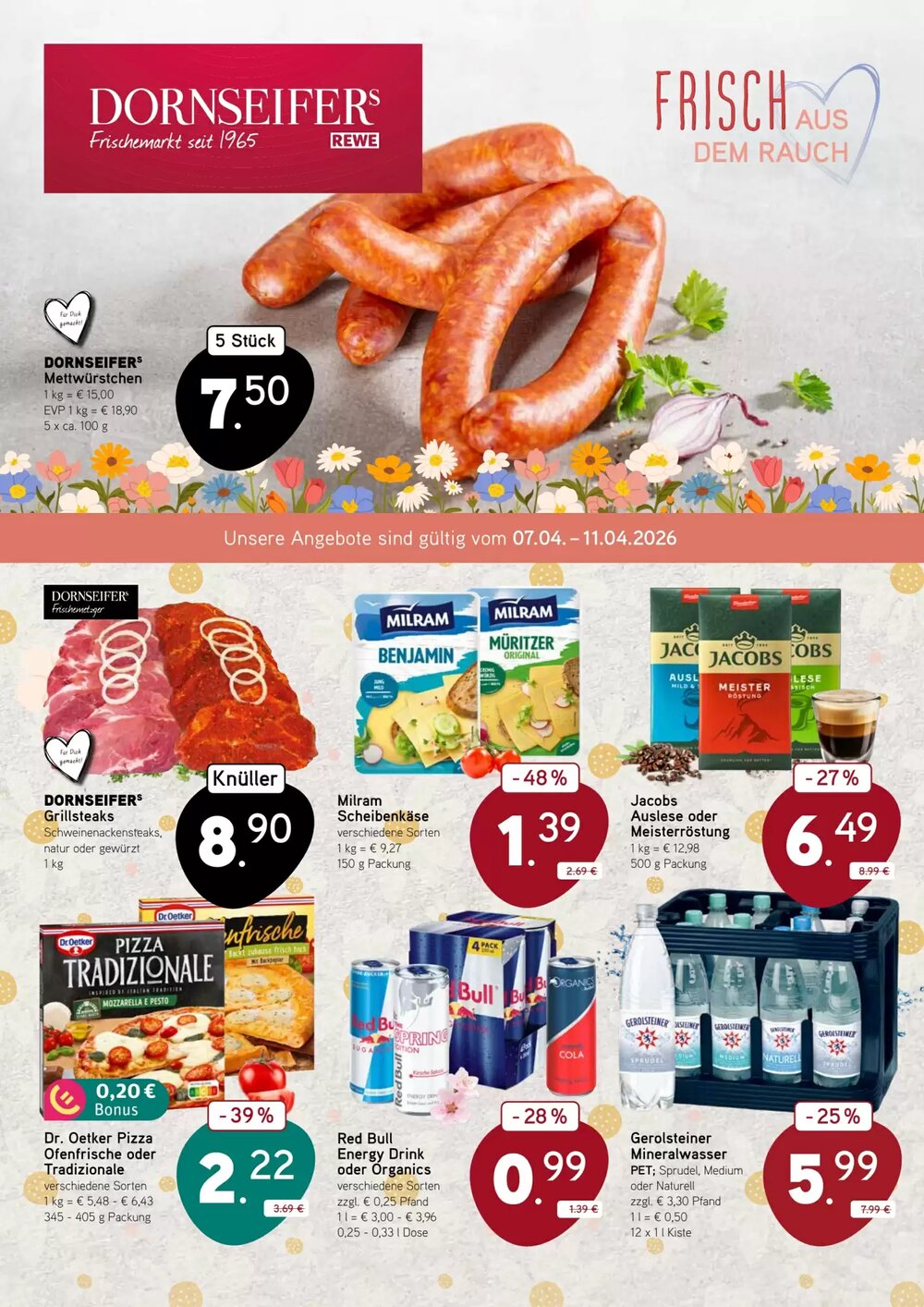 Dornseifer Prospekt (ab 07.04.2026) zum Blättern - Seite 1