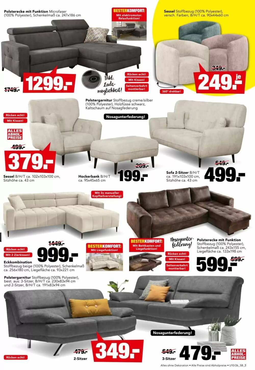 Möbel Wanninger Prospekt (ab 07.04.2026) zum Blättern - Seite 2